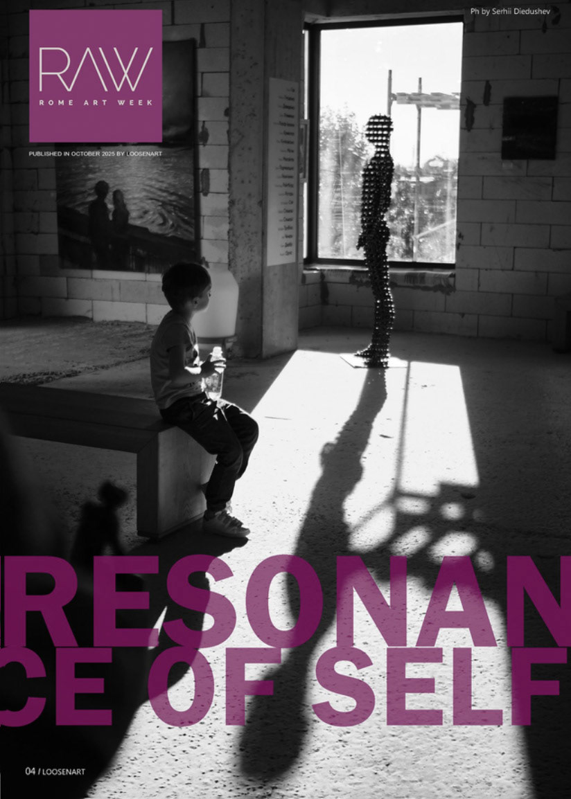 LoosenArt Resonance of Self Rome Art Week poster